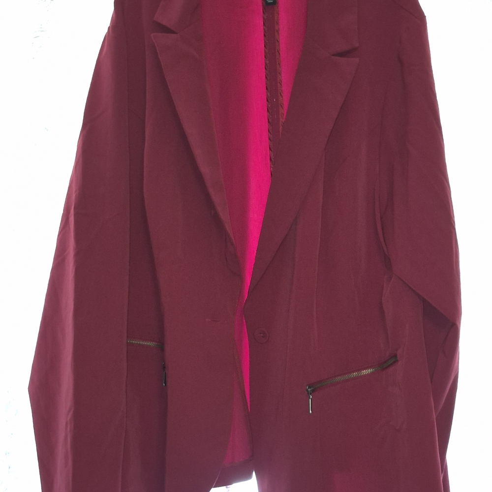 Elegant Maroon Blazer for Women
